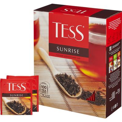 Чай TESS Санрайз черный 100 пак/ уп в Петербурге.